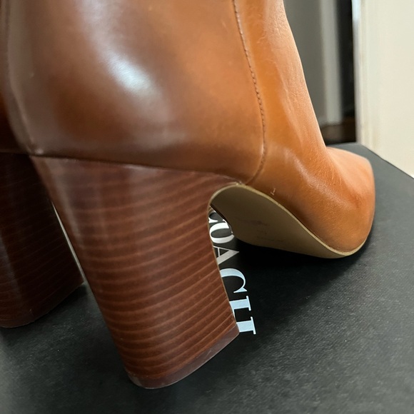 NWT- COACH Teri Leather Bootie. Light Saddle. Size 10 - Picture 4 of 11